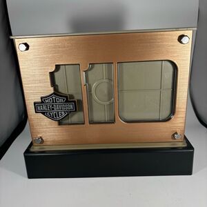 Harley Davidson 110th Anniversary Light-up Double-sided‎ Picture Frame Lone Wolf
